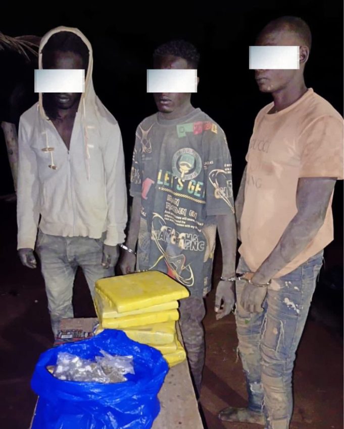 Trafic de drogue à Sinfra et Bouaflé: 3 individus interpellés dont un adolescent