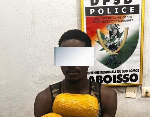 Lutte contre la drogue: Un individu interpellé à Assouindé en possession 3 Kg de cannabis
