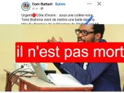 Faux : Robert Kra n’a pas reçu une balle dans la tête et exerce ses fonctions de Dp