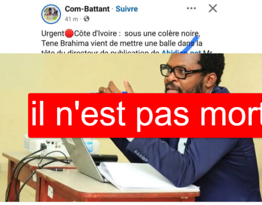 Faux : Robert Kra n’a pas reçu une balle dans la tête et exerce ses fonctions de Dp