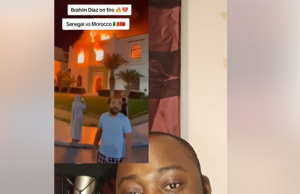 Faux : la résidence du joueur Brahim Diaz n’est pas en feu